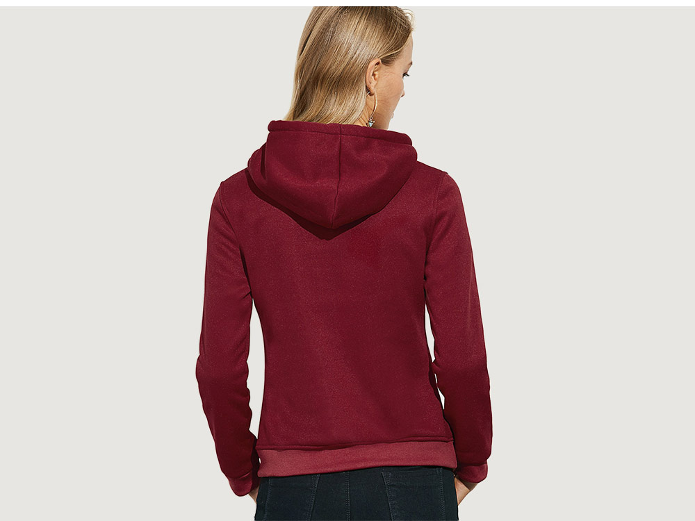 Casual Hooded Long Sleeve Drawstring Letter Print Women Hoodie Casual Hooded Long Sleeve Drawstring Letter Print Women Hoodie