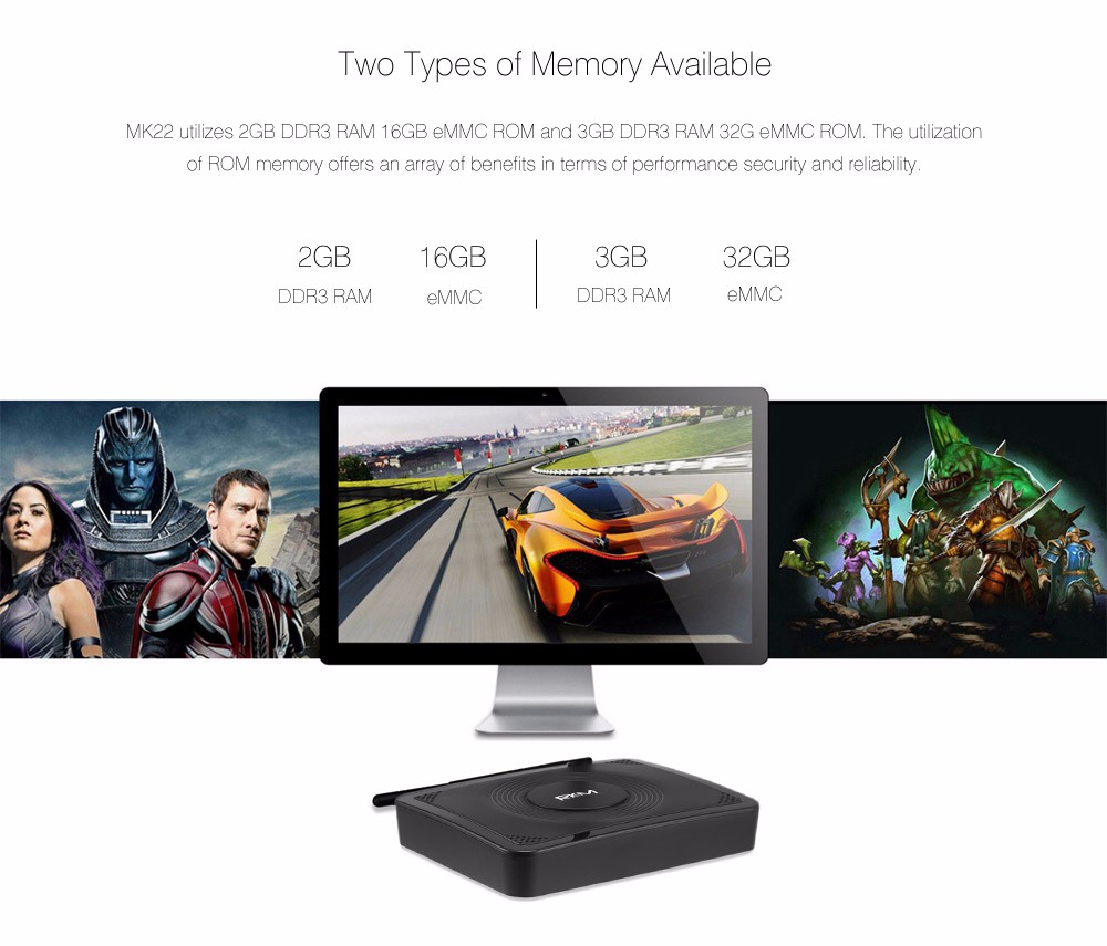 Rikomagic RKM MK22 TV Box Amlogic S912 Octa Core Android 6.0 2.4G + 5G Dual Band WiFi Bluetooth 4.0 3G DDR3 RAM 32G eMMC ROM Rikomagic RKM MK22 TV Box Amlogic S912 Octa Core Android 6.0 2.4G + 5G Dual Band WiFi Bluetooth 4.0 3G DDR3 RAM 32G eMMC ROM