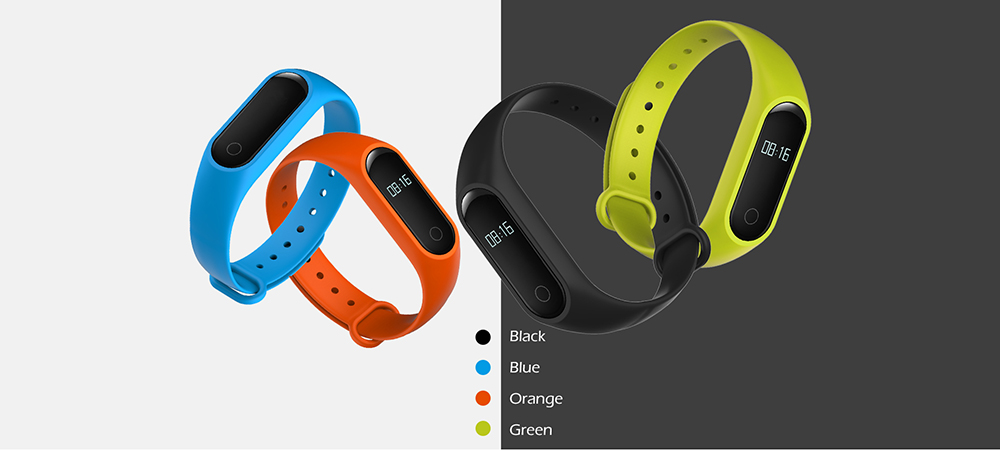 OUKITEL A16 Heart Rate Monitor Smart Bracelet Sleep Track Pedometer Wristband OUKITEL A16 Heart Rate Monitor Smart Bracelet Sleep Track Pedometer Wristband