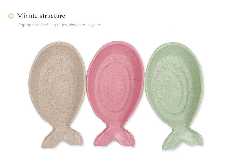 Creative Fish Shape Seasoning Dish Soy Vinegar Wheat Straw Plate Kitchen Tableware Creative Fish Shape Seasoning Dish Soy Vinegar Wheat Straw Plate Kitchen Tableware