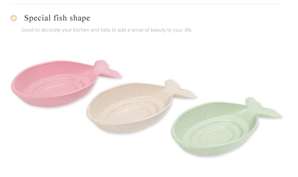 Creative Fish Shape Seasoning Dish Soy Vinegar Wheat Straw Plate Kitchen Tableware Creative Fish Shape Seasoning Dish Soy Vinegar Wheat Straw Plate Kitchen Tableware