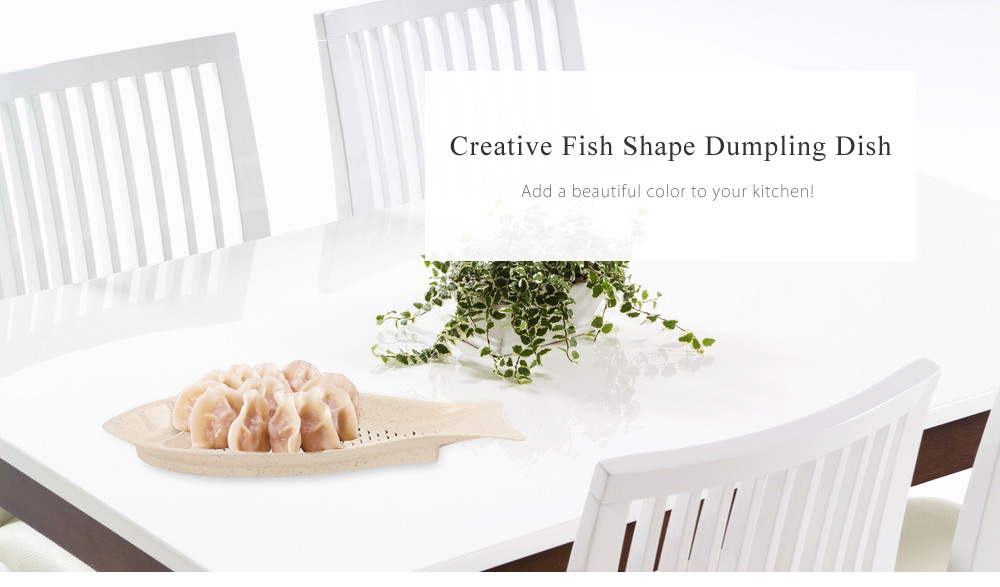 Multifunctional Fish Shape Dumpling Dish with Seasoning Plate Kitchen Tool Multifunctional Fish Shape Dumpling Dish with Seasoning Plate Kitchen Tool