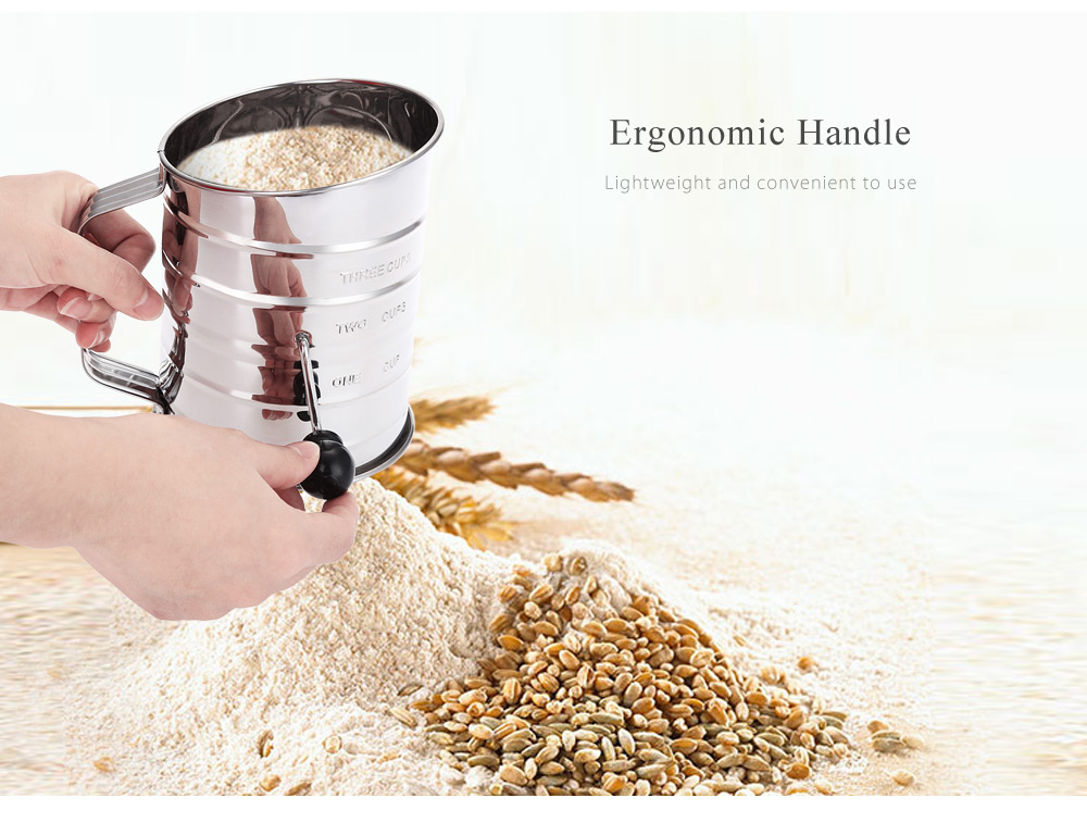 Stainless Steel Sieve Cup Powder Flour Mesh Baking Tool Stainless Steel Sieve Cup Powder Flour Mesh Baking Tool