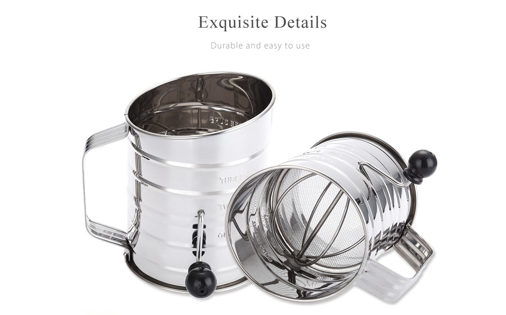 Stainless Steel Sieve Cup Powder Flour Mesh Baking Tool Stainless Steel Sieve Cup Powder Flour Mesh Baking Tool