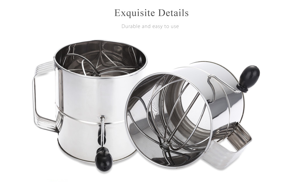 Stainless Steel Sieve Cup Powder Flour Mesh Baking Accessory Stainless Steel Sieve Cup Powder Flour Mesh Baking Accessory