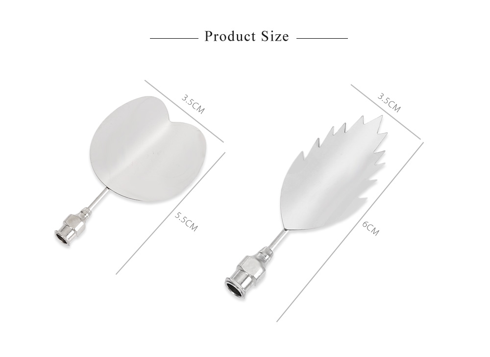10pcs Stainless Steel 3D Gelatin Jelly Needles Cake Flower Mold Tools 10pcs Stainless Steel 3D Gelatin Jelly Needles Cake Flower Mold Tools