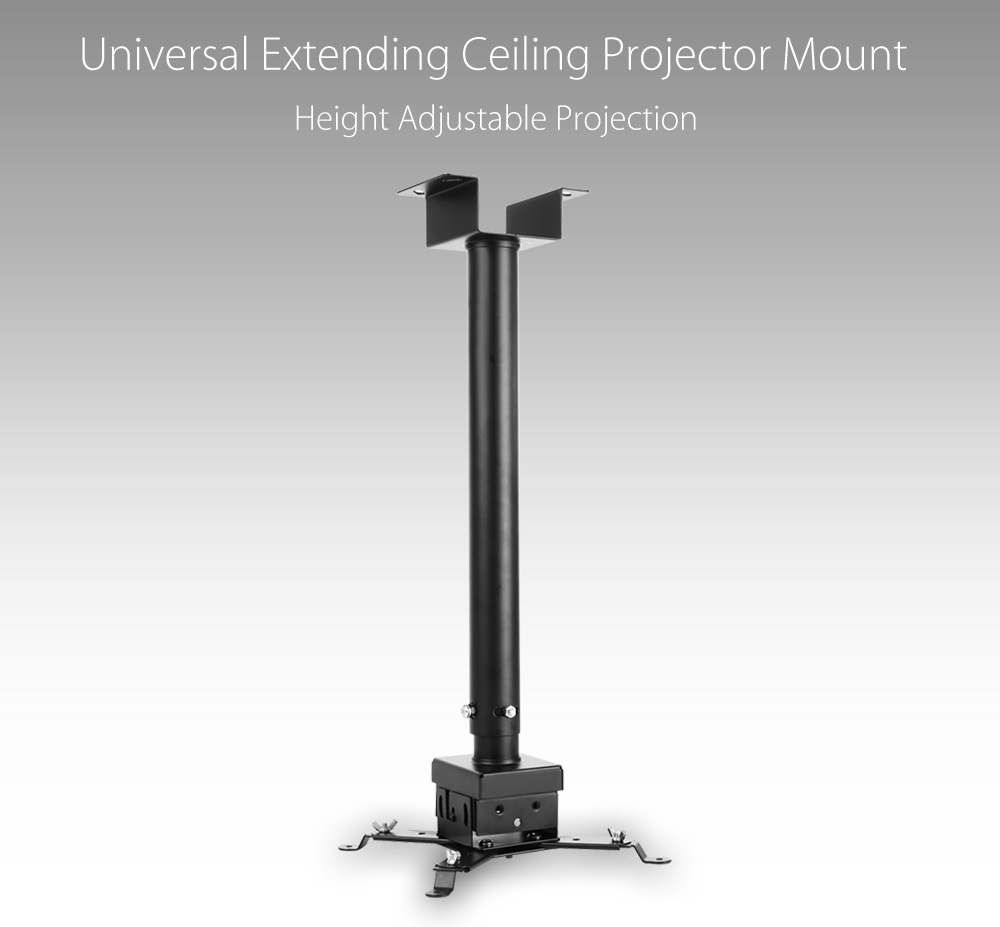 HY 1m Universal Adjustable Ceiling Projector Mount Extending Height Adjustable Projection HY 1m Universal Adjustable Ceiling Projector Mount Extending Height Adjustable Projection