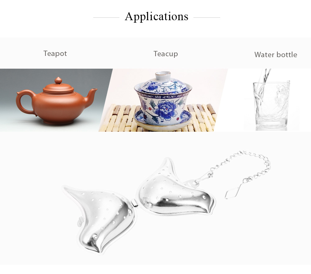Stainless Steel Bird Shape Mesh Tea Infuser Strainer Filter with Chain Stainless Steel Bird Shape Mesh Tea Infuser Strainer Filter with Chain