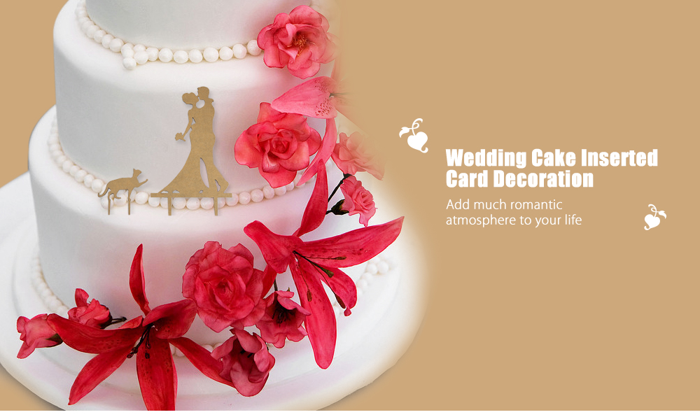 Bride Groom Pattern Wedding Anniversary Cake Topper Decoration Bride Groom Pattern Wedding Anniversary Cake Topper Decoration