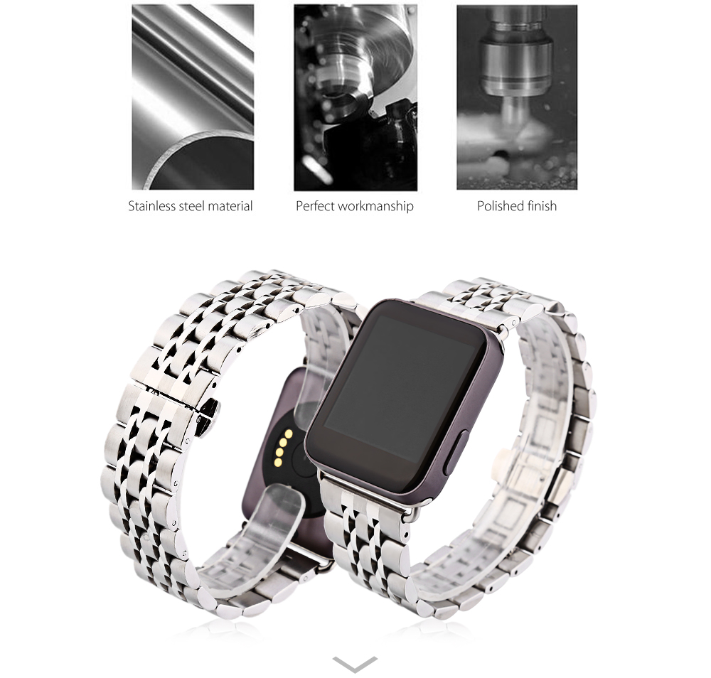 Stainless Steel Strap Replacement Band for Apple Watch Series 1 / 2 42mm Model Stainless Steel Strap Replacement Band for Apple Watch Series 1 / 2 42mm Model