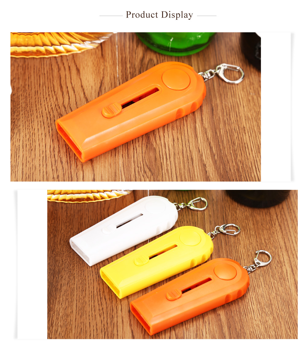 Creative Beer Bottle Opener Cap Launcher with Key Ring Creative Beer Bottle Opener Cap Launcher with Key Ring