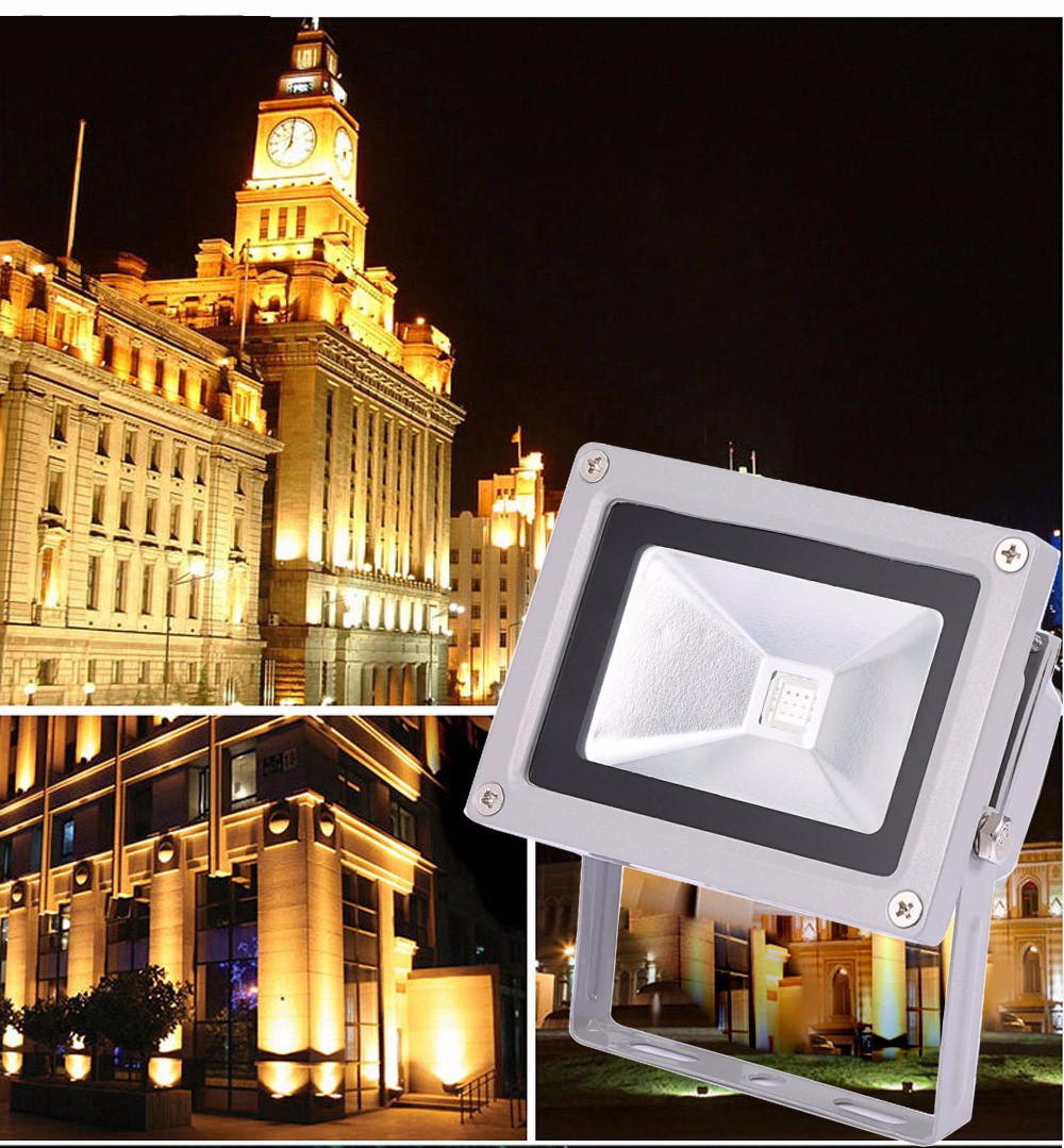 Outdoor AC 85 - 265V 10W 800LM LED Flood Light Waterproof Landscape Security Spotlight Commercial Lamp Outdoor AC 85 - 265V 10W 800LM LED Flood Light Waterproof Landscape Security Spotlight Commercial Lamp