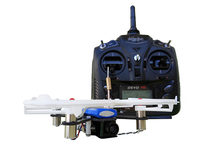 E - 90X 90mm Mini Indoor FPV Racing Drone RTF 5.8G 700TVL 2.4GHz 7CH Walkera Devo 7E Transmitter NAZE32 FC E - 90X 90mm Mini Indoor FPV Racing Drone RTF 5.8G 700TVL 2.4GHz 7CH Walkera Devo 7E Transmitter NAZE32 FC