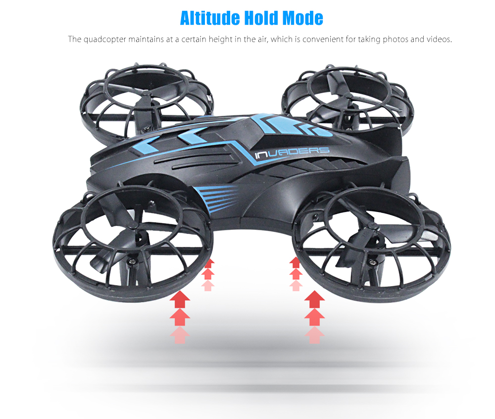 JXD 515V Mini RC Drone RTF 0.3MP Camera / 2.4GHz 4CH 6-axis Gyro / Altitude Hold