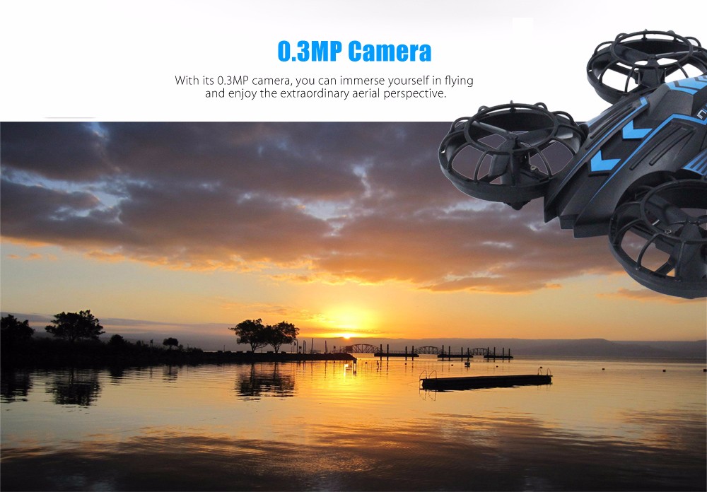 JXD 515V Mini RC Drone RTF 0.3MP Camera / 2.4GHz 4CH 6-axis Gyro / Altitude Hold