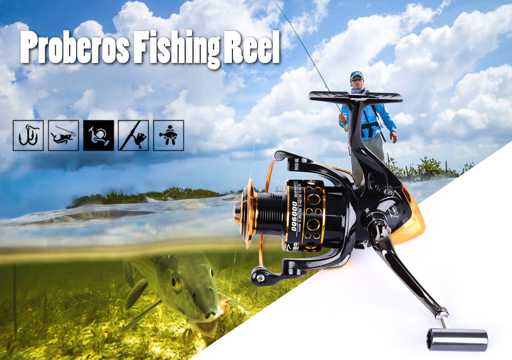DIAO DE LAI 12 + 1 Ball Bearings Metal Spool Spinning Fishing Reel Coil Wheel Tackles DIAO DE LAI 12 + 1 Ball Bearings Metal Spool Spinning Fishing Reel Coil Wheel Tackles