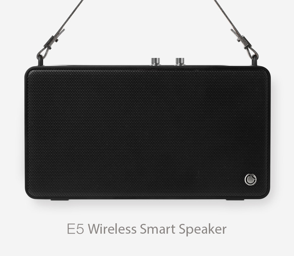 GGMM E5 - 100 Wireless WiFi Bluetooth Smart Speaker with Multi Room Leather Strap