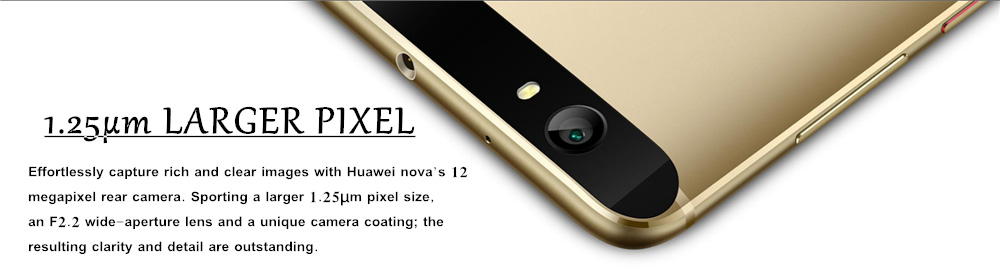 HUAWEI nova ( CAZ-AL10 ) 5.0 inch Android 6.0 4G Smartphone FHD In-Cell Screen Snapdragon 625 Octa Core 2.0GHz 4GB RAM 64GB ROM Type-C Fingerprint Sensor