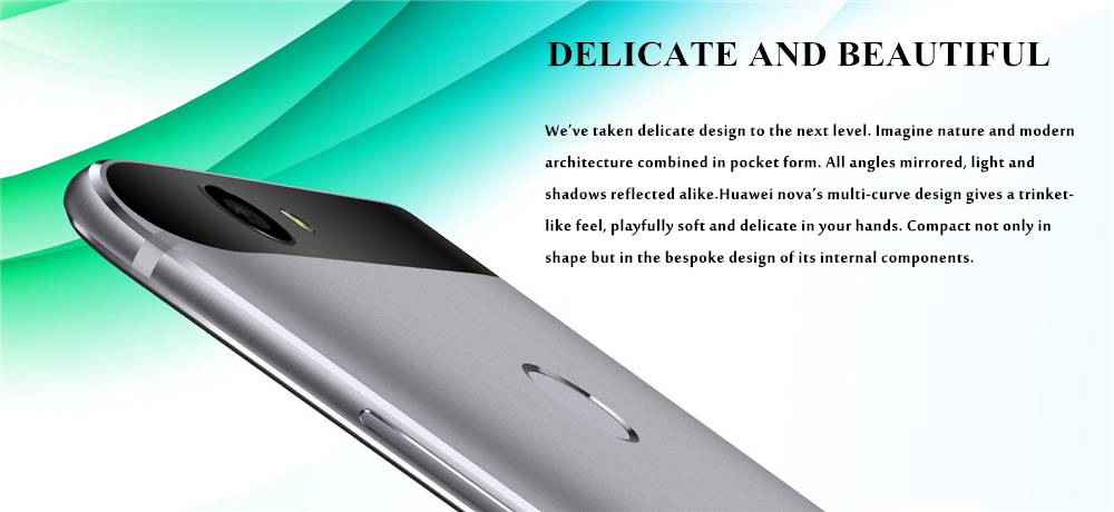 HUAWEI nova ( CAZ-AL10 ) 5.0 inch Android 6.0 4G Smartphone FHD In-Cell Screen Snapdragon 625 Octa Core 2.0GHz 4GB RAM 64GB ROM Type-C Fingerprint Sensor