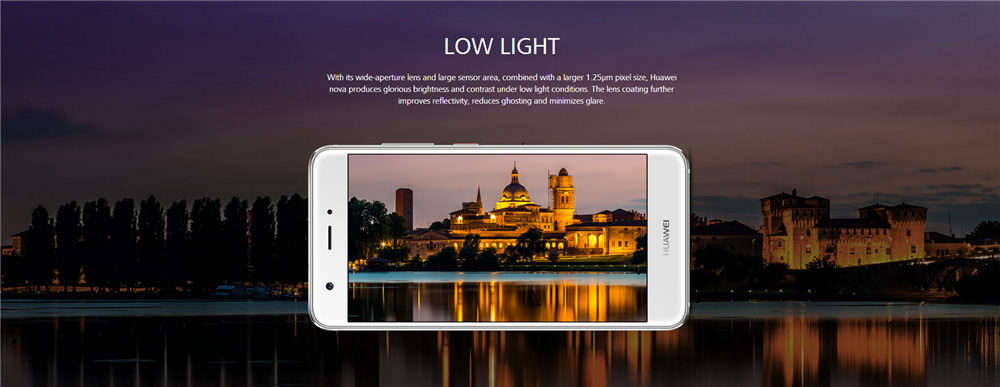 HUAWEI nova ( CAZ-AL10 ) 5.0 inch Android 6.0 4G Smartphone FHD In-Cell Screen Snapdragon 625 Octa Core 2.0GHz 4GB RAM 64GB ROM Type-C Fingerprint Sensor