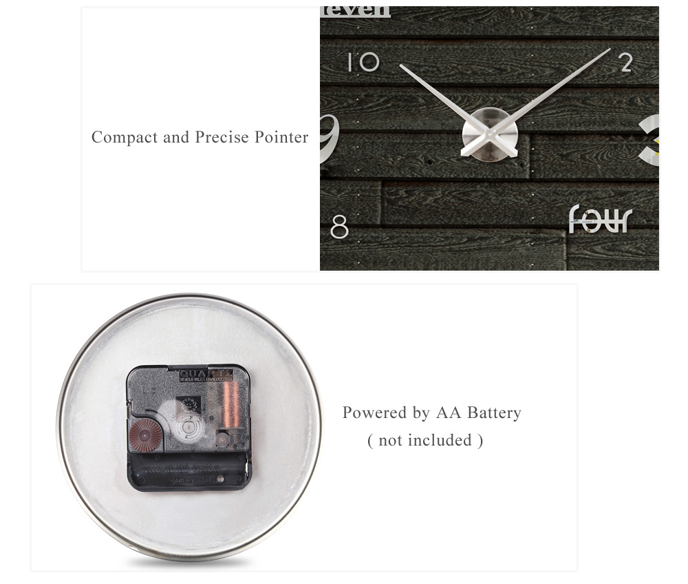 M.Sparkling Numbers Letters Sticker DIY Digital Clock M.Sparkling Numbers Letters Sticker DIY Digital Clock