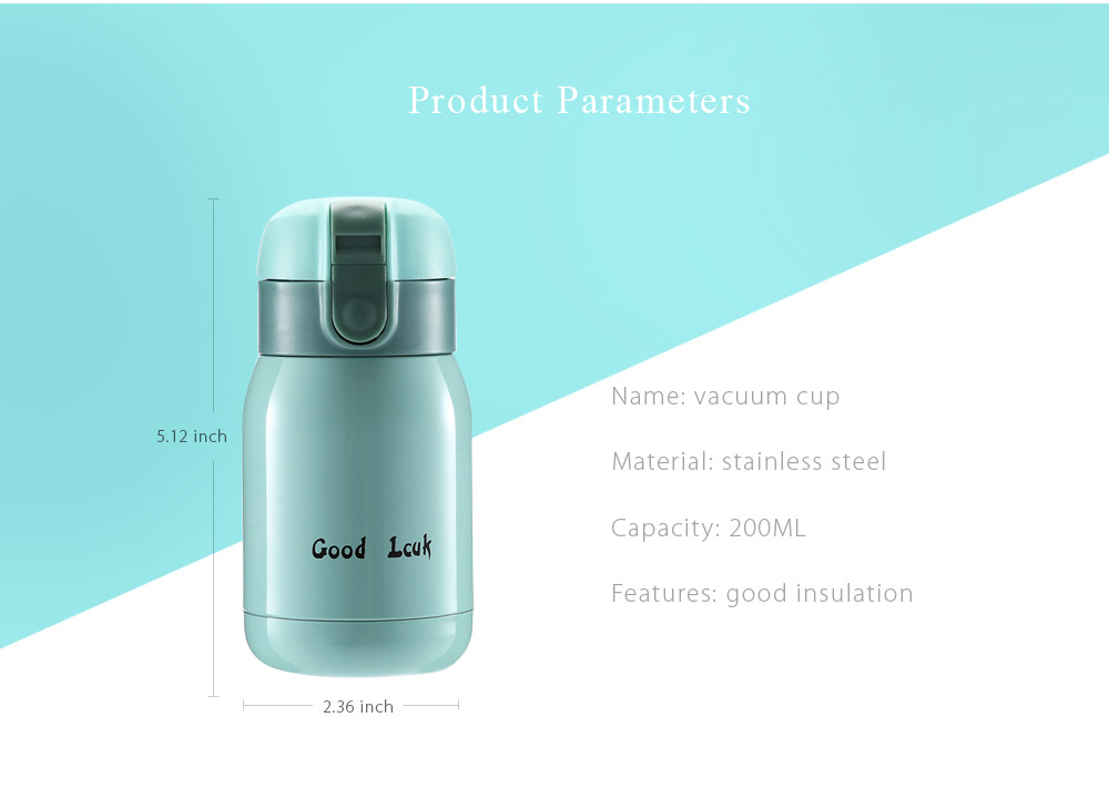 200ML Stainless Steel Kids Adults Vacuum Insulated Cup 200ML Stainless Steel Kids Adults Vacuum Insulated Cup