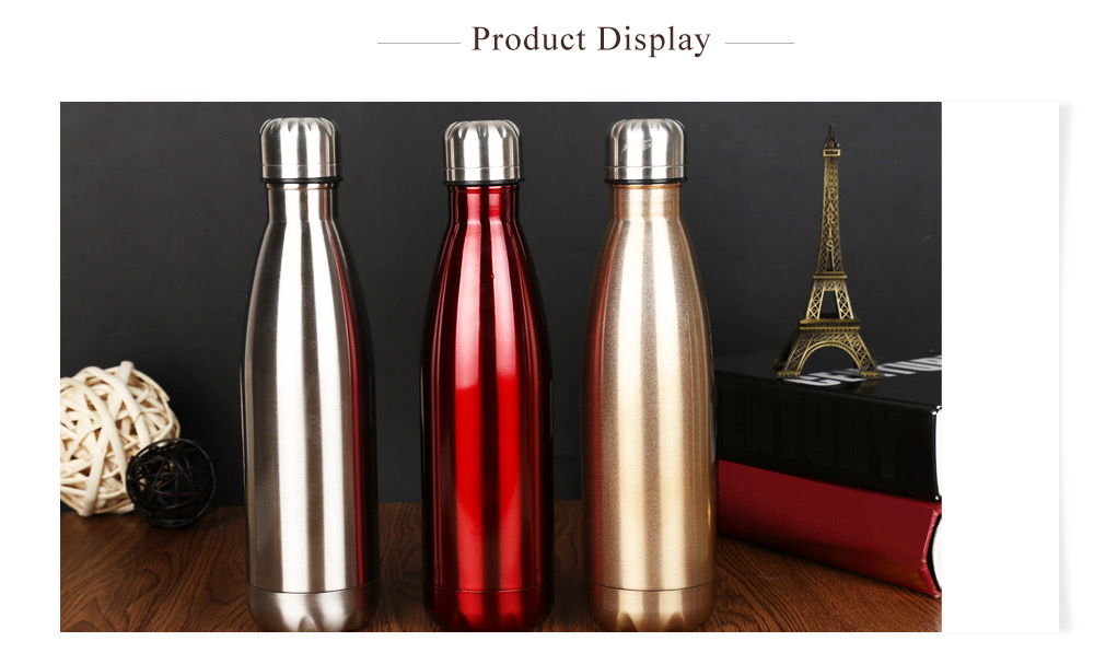 500ML Cola Style Stainless Steel Water Bottle 500ML Cola Style Stainless Steel Water Bottle