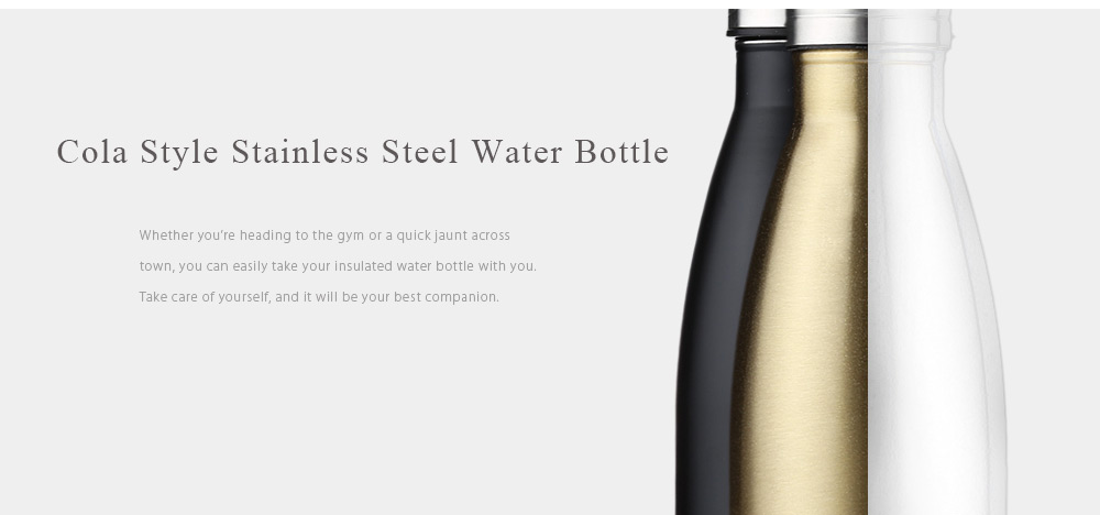 350ML Cola Style Stainless Steel Water Bottle 350ML Cola Style Stainless Steel Water Bottle