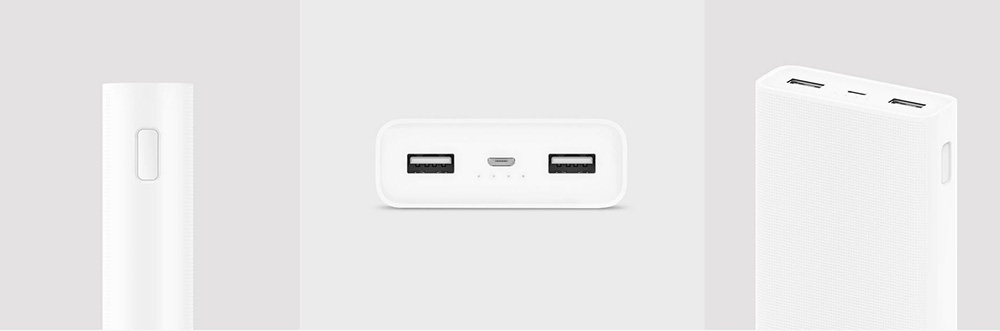 Original Xiaomi 20000mAh Mobile Power Bank 2 Bidirectional Quick Charge Dual USB Output Original Xiaomi 20000mAh Mobile Power Bank 2 Bidirectional Quick Charge Dual USB Output