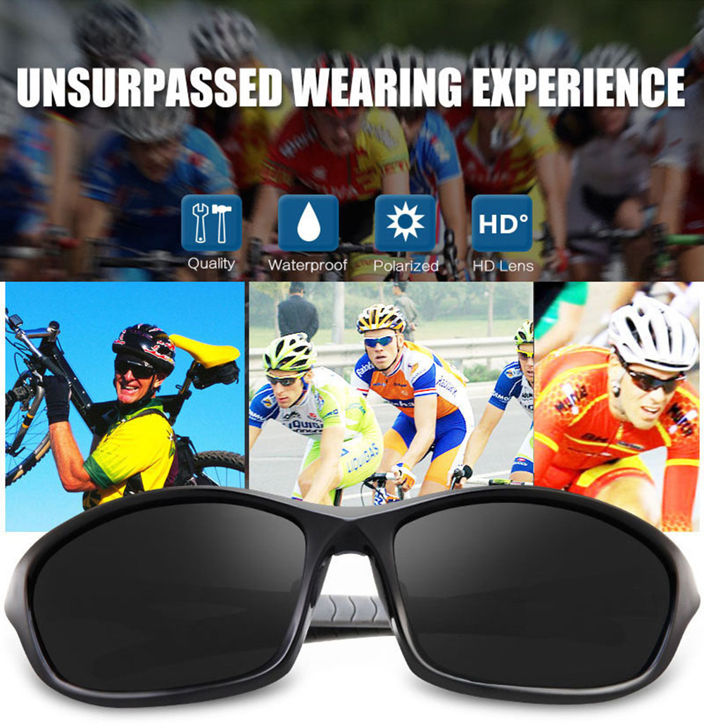 Men Outdoor Sports Polarized Sun Glasses Bicycle Eyewear Goggles Men Outdoor Sports Polarized Sun Glasses Bicycle Eyewear Goggles