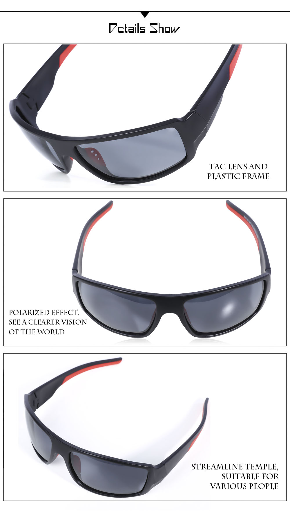 UV400 Protection Polarized Goggles Sunglasses Eyewear Outdoor Sport Accessory UV400 Protection Polarized Goggles Sunglasses Eyewear Outdoor Sport Accessory