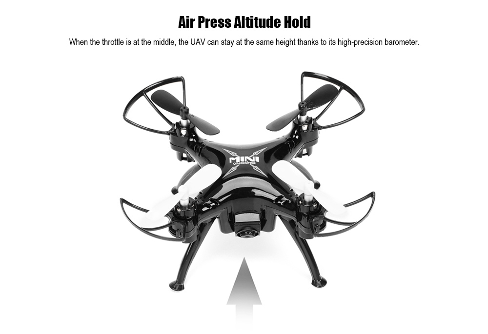 Skytech TK106RHW Mini RC Drone RTF WiFi FPV 0.3MP Camera / Hand Launching / G-sensor Mode