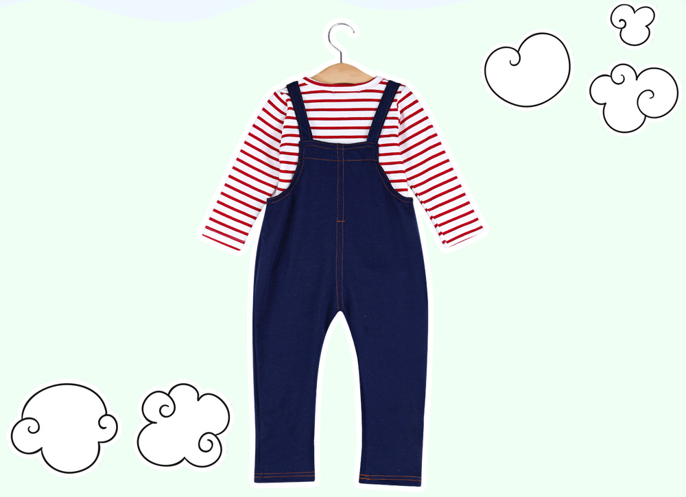 Casual Cotton Blend T-Shirt Fetch It Print Babies Twinset