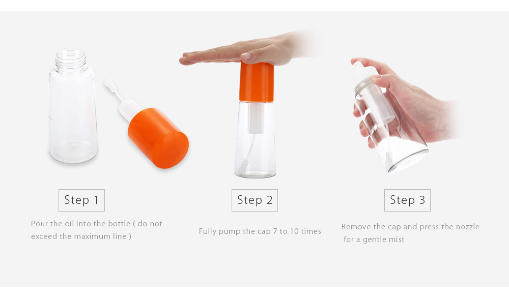 Oil Mist Cooking Spray Bottle for Olive Oil Vinegar Oil Mist Cooking Spray Bottle for Olive Oil Vinegar