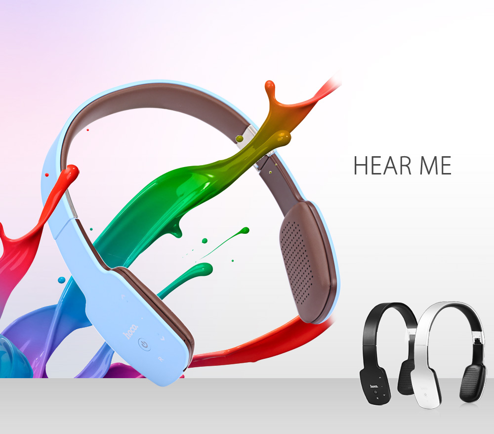 HOCO W4 Wireless Bluetooth V4.0 Headset Headphones HOCO W4 Wireless Bluetooth V4.0 Headset Headphones