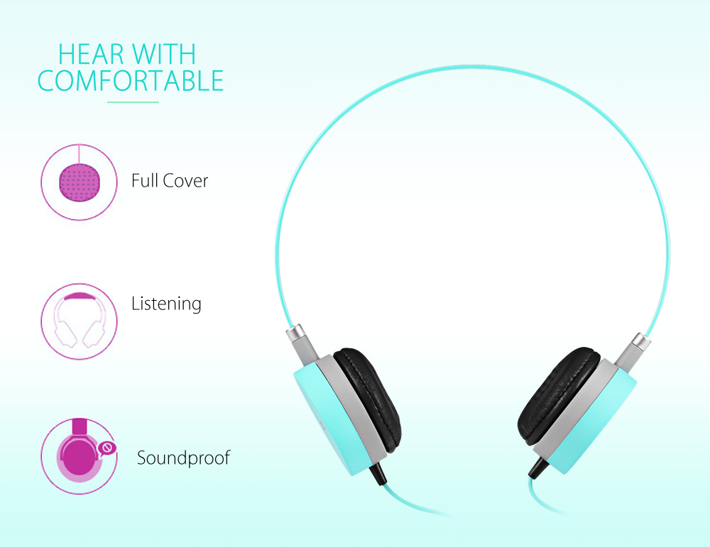 HOCO W3 Wired 3.5MM Headset Headphones