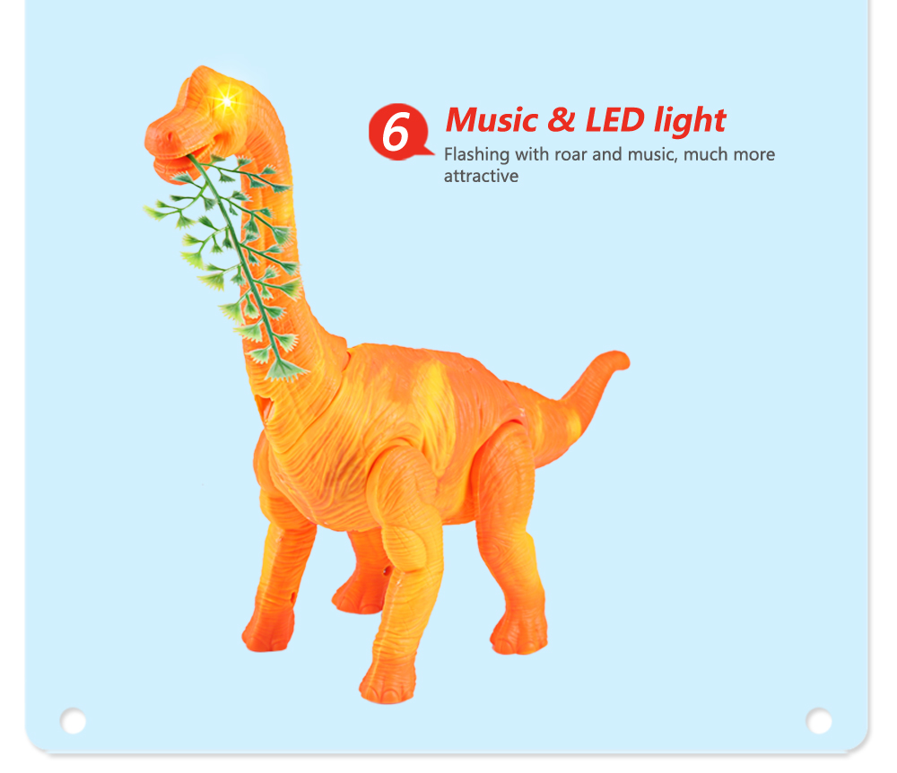 Rongkai واقعی مدل Wyvern کوچک برقی با باتری موسیقی سبک کار می کند Assemble Dinosaur Toy برای کودکان