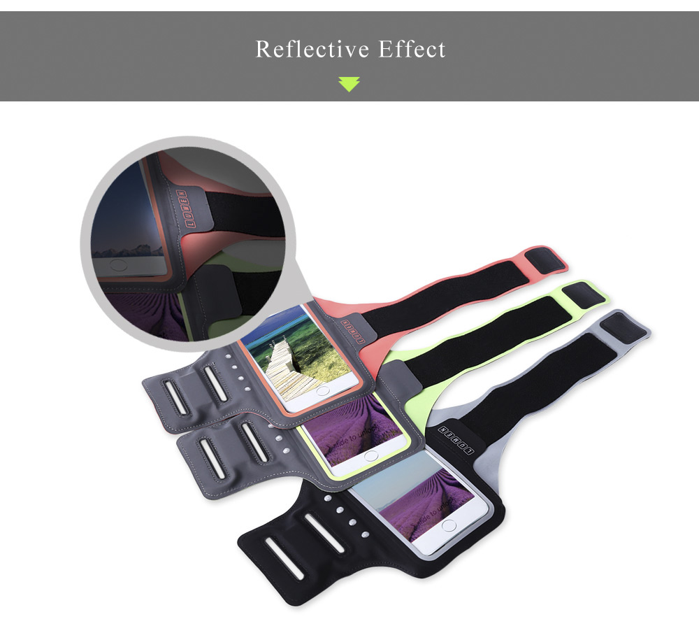 LUMEN Running Arm Phone Case Waterproof Belt Pouch Mobile Cell Zippered Bag LUMEN Running Arm Phone Case Waterproof Belt Pouch Mobile Cell Zippered Bag