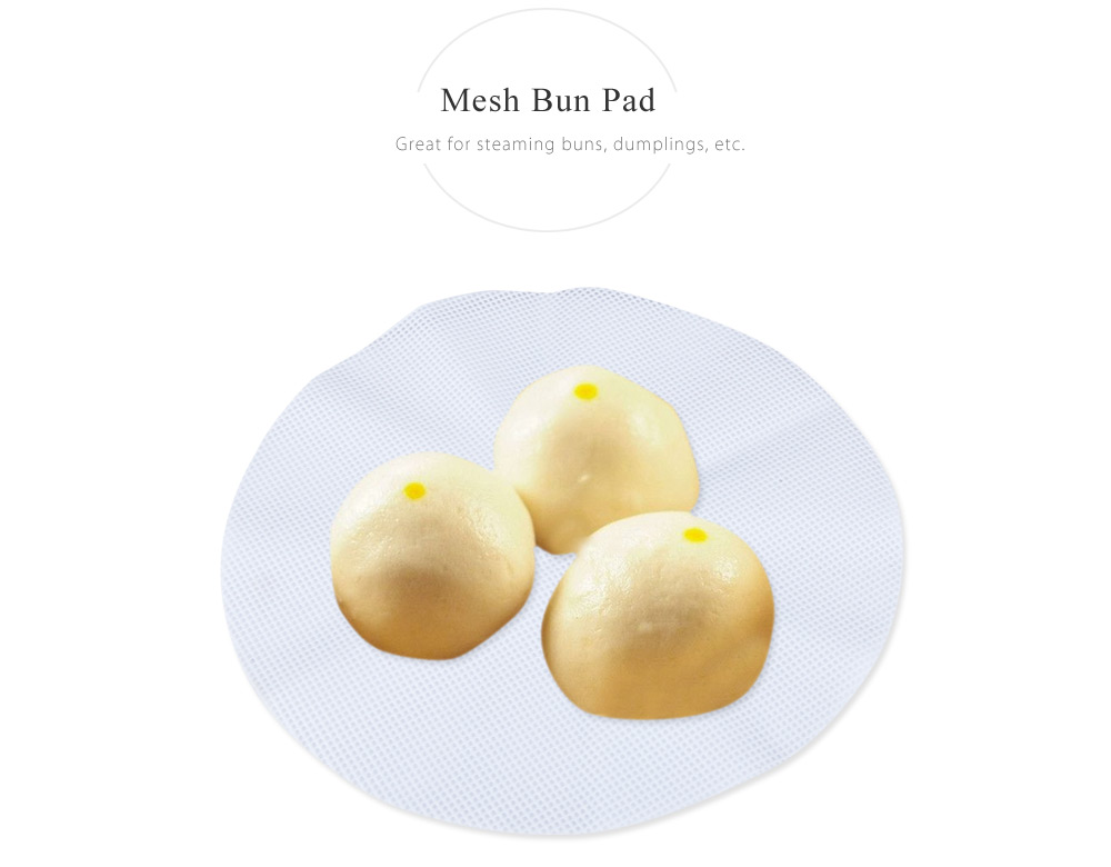 Silicone Non-stick Steamer Mesh Pad Bun Baking Pastry Tool Silicone Non-stick Steamer Mesh Pad Bun Baking Pastry Tool