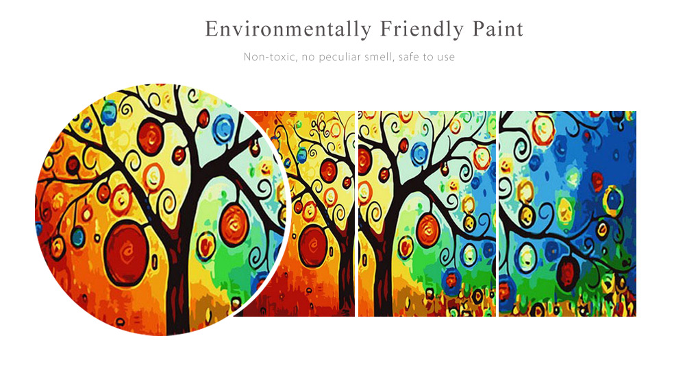 40 x 30CM Abstract Money Tree Digital Oil Painting Wall Decor 40 x 30CM Abstract Money Tree Digital Oil Painting Wall Decor