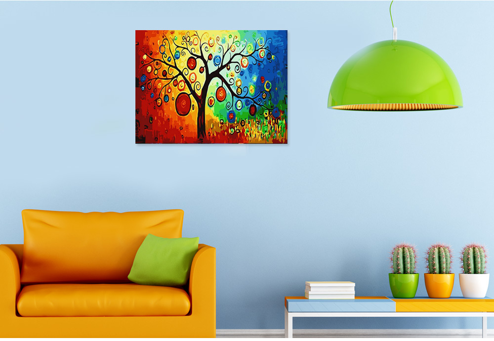 40 x 30CM Abstract Money Tree Digital Oil Painting Wall Decor 40 x 30CM Abstract Money Tree Digital Oil Painting Wall Decor