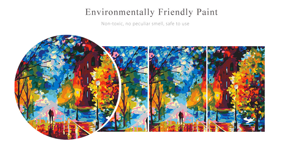 40 x 30CM Lovers DIY Digital Oil Painting Wall Decor 40 x 30CM Lovers DIY Digital Oil Painting Wall Decor