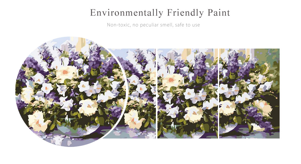 40 x 30CM Lavender DIY Digital Oil Painting Wall Decor 40 x 30CM Lavender DIY Digital Oil Painting Wall Decor