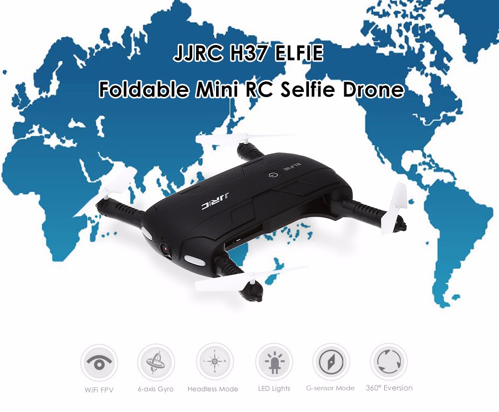 JJRC H37 ELFIE - LOVE Foldable Mini RC Selfie Quadcopter WiFi FPV 720P HD / G-sensor / Headless Mode JJRC H37 ELFIE - LOVE Foldable Mini RC Selfie Quadcopter WiFi FPV 720P HD / G-sensor / Headless Mode