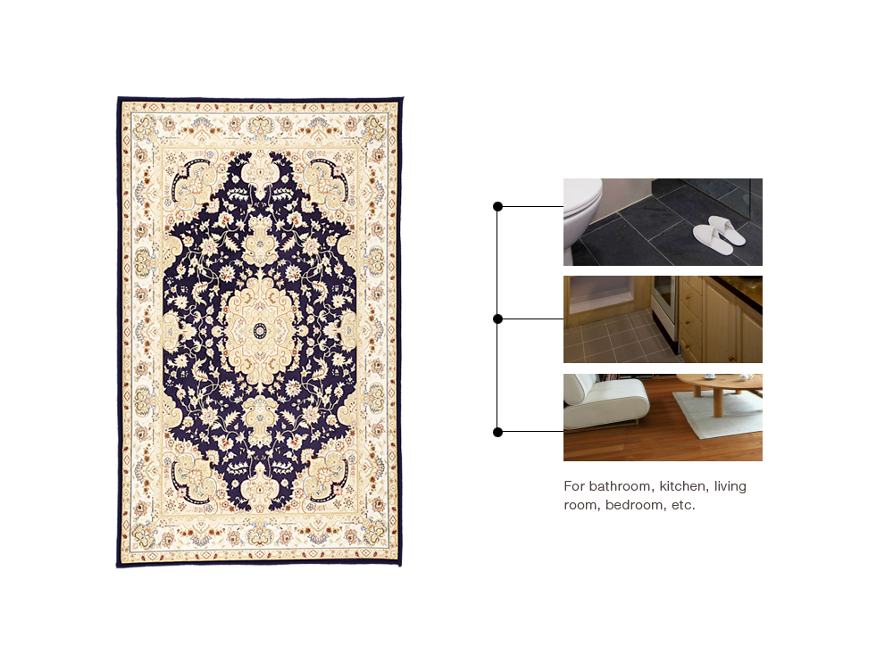 European Anti-skid Bed Side Mat for Bedroom Living Room European Anti-skid Bed Side Mat for Bedroom Living Room