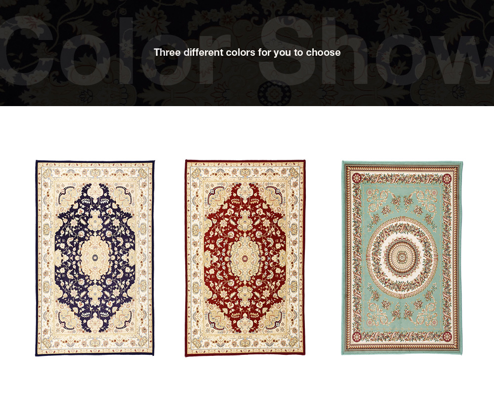 European Anti-skid Bed Side Mat for Bedroom Living Room European Anti-skid Bed Side Mat for Bedroom Living Room