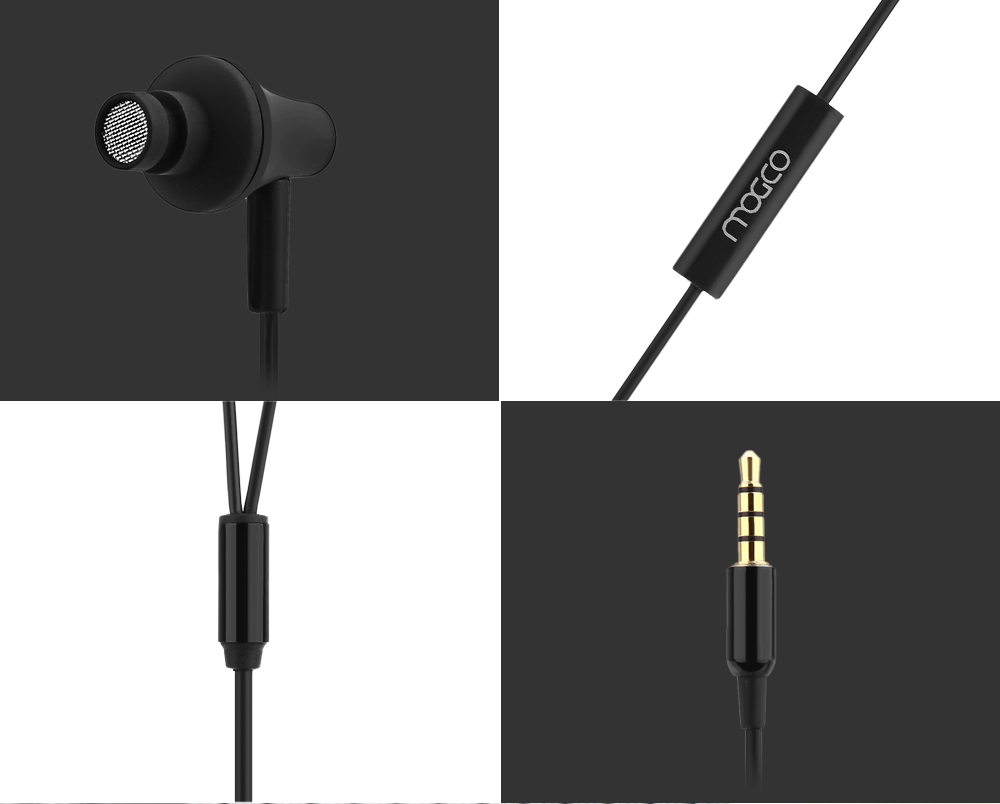 MOGCO M6 HiFi Wired Earphones Headphones MOGCO M6 HiFi Wired Earphones Headphones