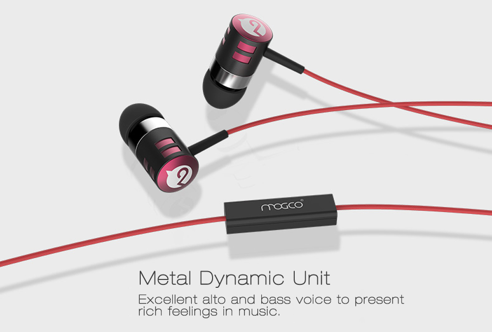 MOGCO M3 HiFi Wired Earphones Headphones MOGCO M3 HiFi Wired Earphones Headphones