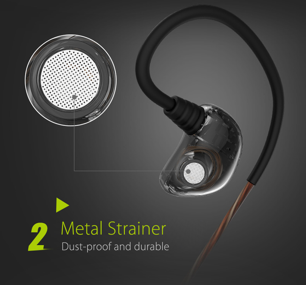 MOGCO M10 HiFi Wired Sport Earphones Headphones MOGCO M10 HiFi Wired Sport Earphones Headphones