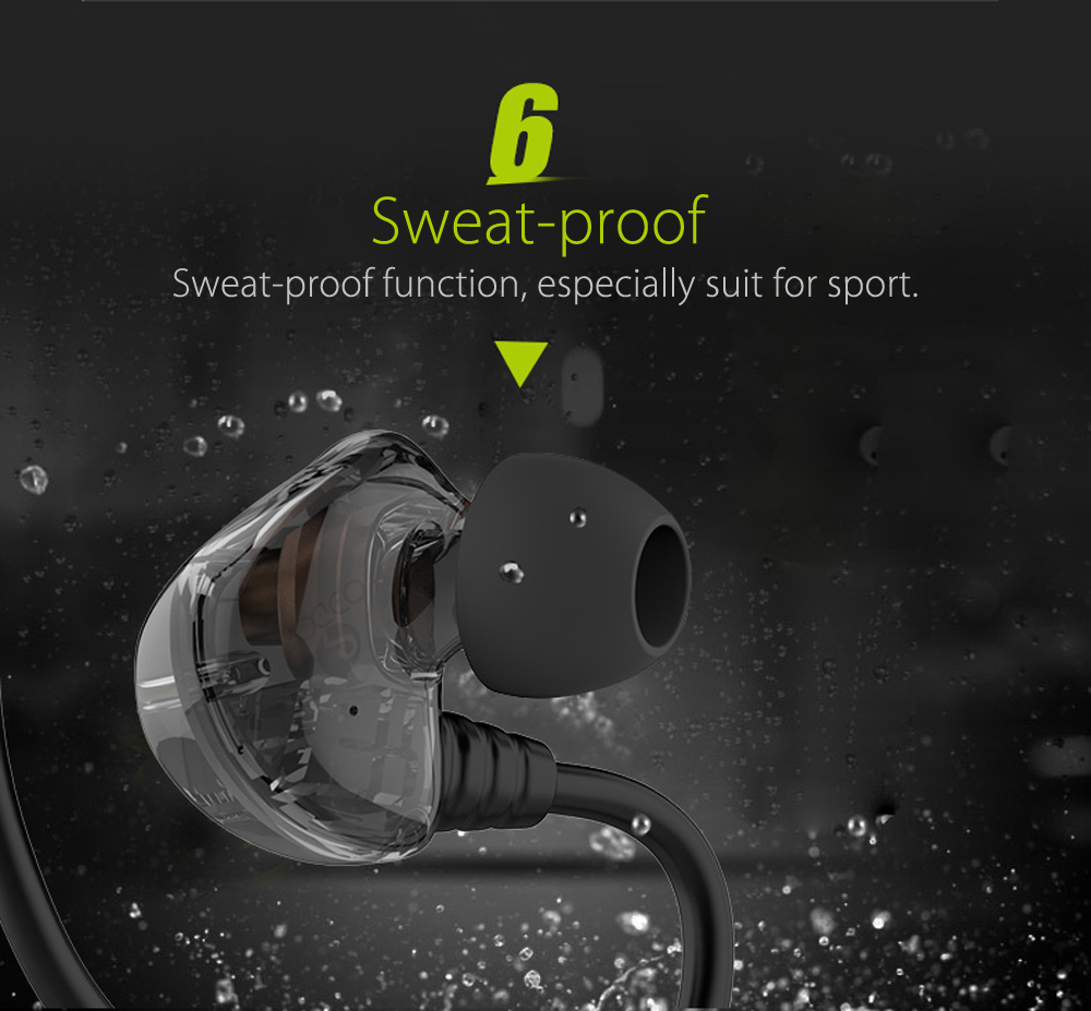 MOGCO M10 HiFi Wired Sport Earphones Headphones MOGCO M10 HiFi Wired Sport Earphones Headphones